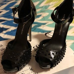 Spiked heels